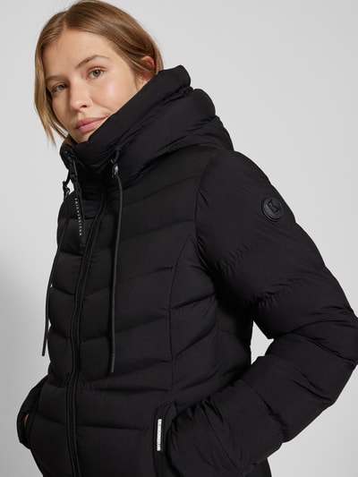 Peek & Cloppenburg khujoSteppmantel mit Zweiwege-Reißverschluss Modell 'INGRAM3 MATT' in black 50% Rabatt für begrenzte Zeit