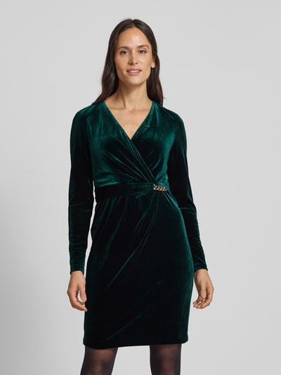 Peek & Cloppenburg Christian Berg CocktailCocktailkleid in Wickel-Optik in dunkelgruen Rabatte dieses Monats