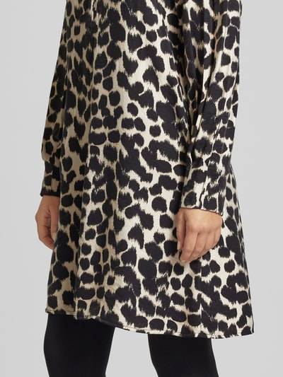 Peek & Cloppenburg MSCH CopenhagenKnielanges Kleid mit Rundhalsausschnitt in beige 2025