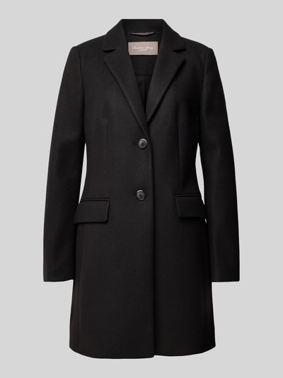 Peek & Cloppenburg Christian Berg Woman SelectionMantel mit Reverskragen in black Schlussverkauf