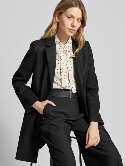 Peek & Cloppenburg Christian Berg Woman SelectionMantel mit Reverskragen in black Schlussverkauf