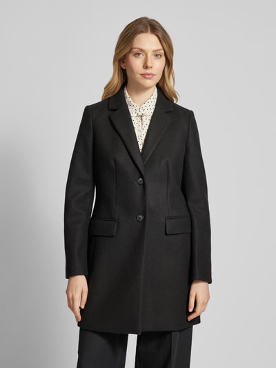 Peek & Cloppenburg Christian Berg Woman SelectionMantel mit Reverskragen in black Schlussverkauf