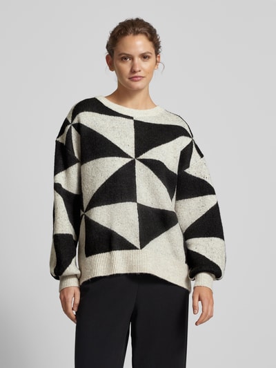 Peek & Cloppenburg OnlyPullover mit Rundhalsausschnitt Modell 'GEORGINA' in offwhite Günstiger Verkauf