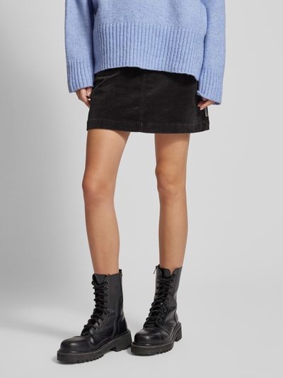 Peek & Cloppenburg Marc O'Polo DenimCordrock mit Eingrifftaschen in anthrazit Rabatt