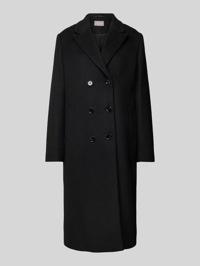 Peek & Cloppenburg Christian Berg Woman SelectionMantel mit Reverskragen in black Günstig kaufen