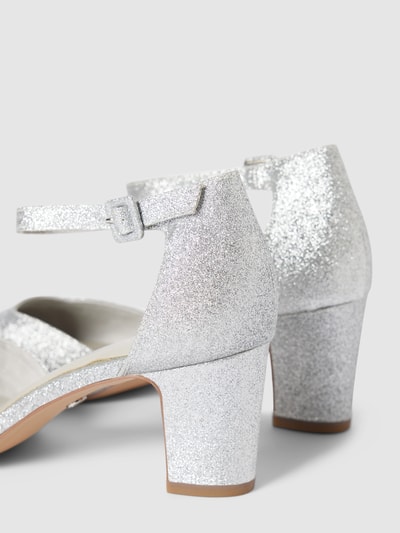 Peek & Cloppenburg TamarisPumps im schimmernden Design in silber Begrenztes Angebot