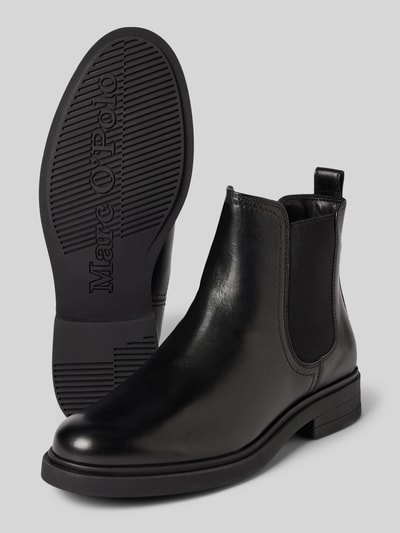 Peek & Cloppenburg Marc O'PoloChelsea Boots mit Zugschlaufe Modell 'PAULA' in black Cyber Monday