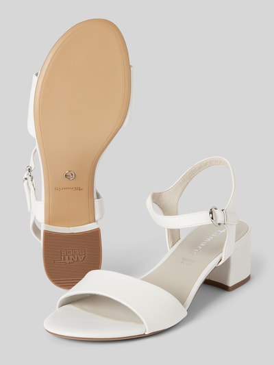 Peek & Cloppenburg TamarisSandalette mit Fesselriemen in weiss Vatertagsangebot