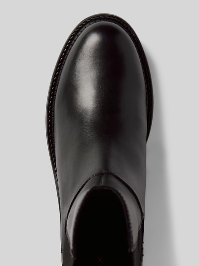 Peek & Cloppenburg GeoxStiefeletten aus Leder-Textil-Mix in black Valentinstagsangebot