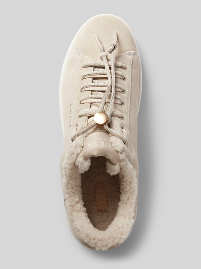 Peek & Cloppenburg GuessChunky Sneaker mit Label-Details Modell 'ELBINA' in beige Top Angebot