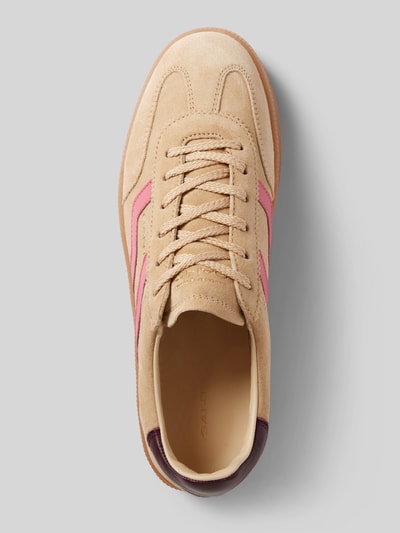 Peek & Cloppenburg GantSneaker mit Label-Detail Modell 'Cuzima' in beige Online Outlet