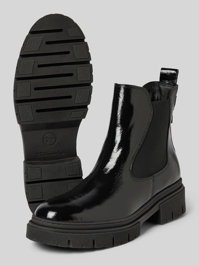 Peek & Cloppenburg TamarisChelsea Boots mit elastischem Einsatz in black Zeitlich begrenztes Angebot