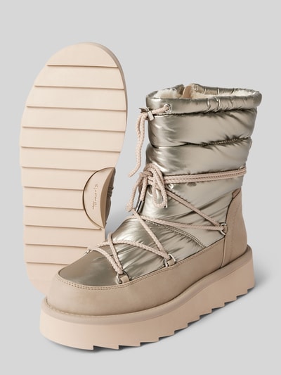 Peek & Cloppenburg TamarisSnow Boots in metallic in metallic beige Tägliche Deals