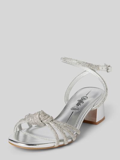 Peek & Cloppenburg BuffaloSandalette mit Ziersteinbesatz in silber JETZT KAUFEN