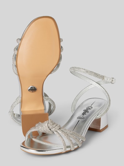 Peek & Cloppenburg BuffaloSandalette mit Ziersteinbesatz in silber JETZT KAUFEN