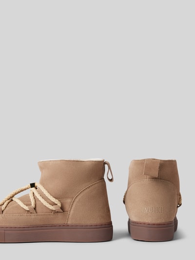 Peek & Cloppenburg INUIKIIStiefel mit Label-Schriftzug in beige Bis zu 50% Rabatt