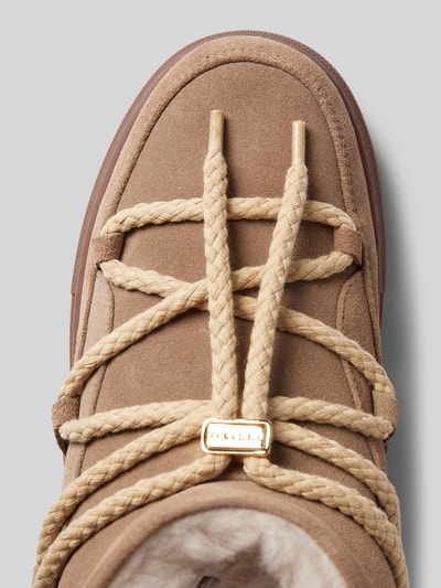 Peek & Cloppenburg INUIKIIStiefel mit Label-Schriftzug in beige Bis zu 50% Rabatt