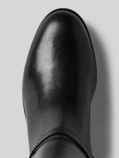 Peek & Cloppenburg Lauren Ralph LaurenLederboots mit Label-Applikation Modell 'BROOKE' in black Nur für heute