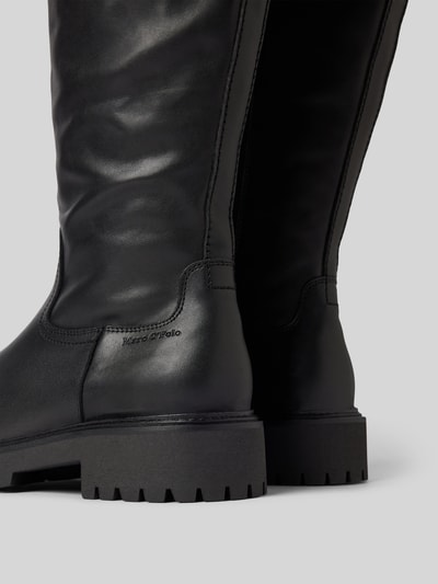 Peek & Cloppenburg Marc O'PoloStiefel aus edlem Rindsleder mit Zipper in black Nur noch ein Tag übrig