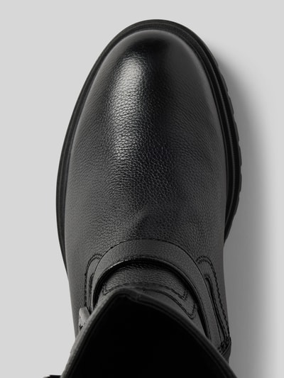 Peek & Cloppenburg TamarisLederboots mit Dornschließe in black Riesige Rabatte