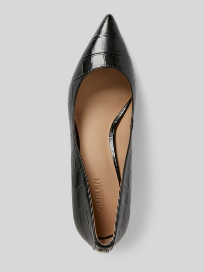 Peek & Cloppenburg Lauren Ralph LaurenHigh Heels mit strukturierter Sohle Modell 'ADRIENNE' in black 50% Rabatt mit kostenlosem Versand