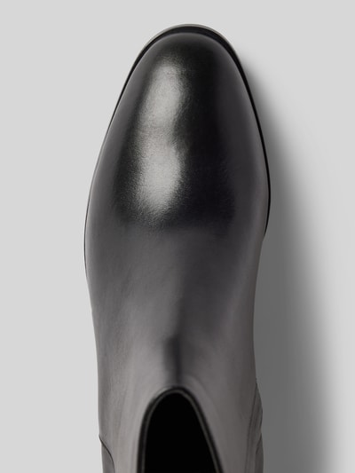 Peek & Cloppenburg Lauren Ralph LaurenLederstiefeletten mit Blockabsatz Modell 'CASSIE' in black Black Friday Preise