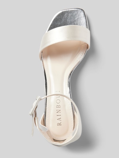Peek & Cloppenburg Rainbow ClubSandalette im Metallic-Look Modell 'Donnah' in offwhite zollfrei