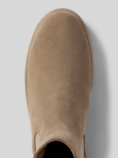 Peek & Cloppenburg Marc O'PoloChelsea-Boot aus edlem Velours-Rindleder in taupe 50% Rabatt für begrenzte Zeit