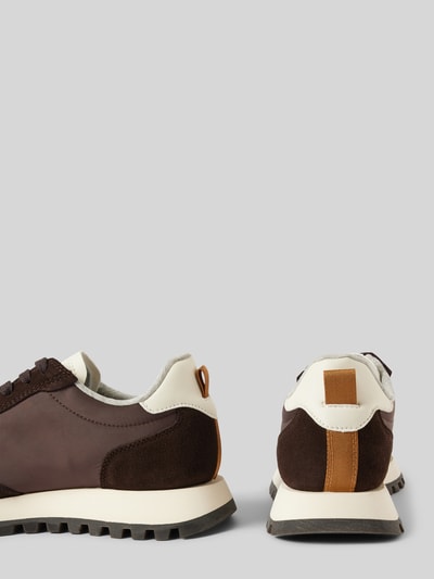 Peek & Cloppenburg GantSneaker mit Label-Details Modell 'CAFFAY' in schoko Rabatte dieses Monats