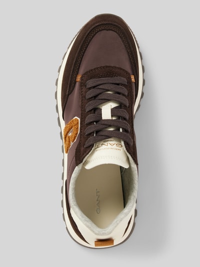Peek & Cloppenburg GantSneaker mit Label-Details Modell 'CAFFAY' in schoko Rabatte dieses Monats