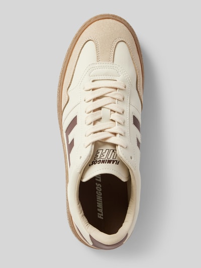 Peek & Cloppenburg Flamingos LifeSneaker mit Label-Details Modell 'BURELA BOLD' in beige 2025