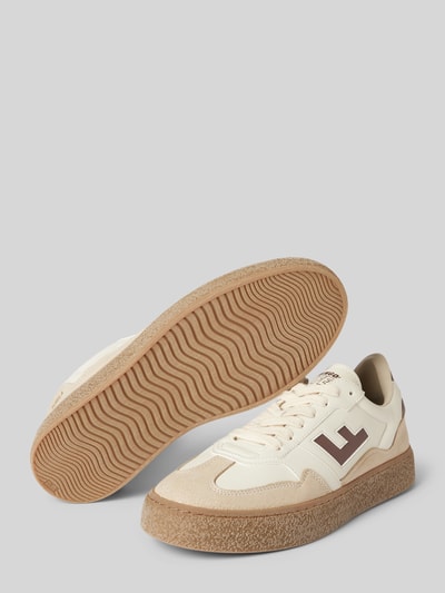 Peek & Cloppenburg Flamingos LifeSneaker mit Label-Details Modell 'BURELA BOLD' in beige 2025