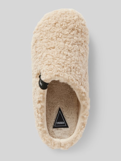 Peek & Cloppenburg VerbenasSlides mit Teddyfell Modell 'YORK CURLY' in beige Meist gekauft