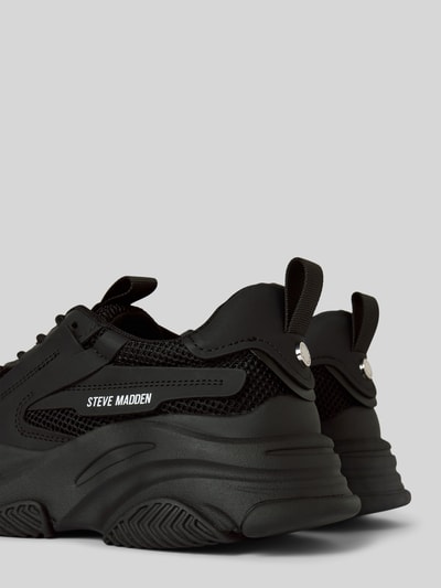 Peek & Cloppenburg Steve MaddenSneaker mit Label-Print Modell 'POSESSION' in black Fabrikpreis