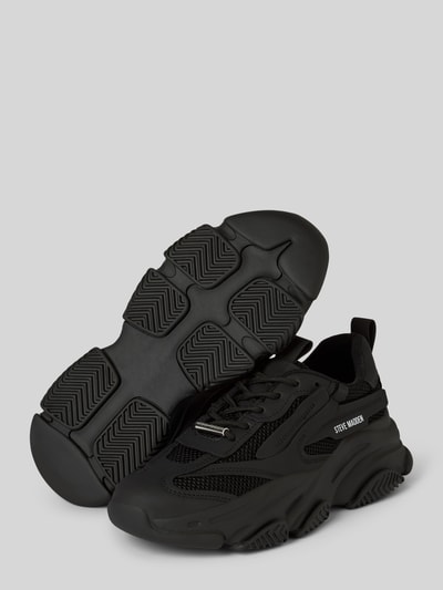 Peek & Cloppenburg Steve MaddenSneaker mit Label-Print Modell 'POSESSION' in black Fabrikpreis