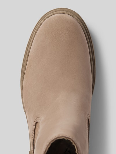 Peek & Cloppenburg TamarisChelsea Boots mit elastischem Einsatz in hellbraun Rabatt