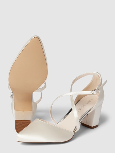 Peek & Cloppenburg Rainbow ClubPumps mit schmalen Riemen Modell 'HELLEN' in offwhite Preisnachlass