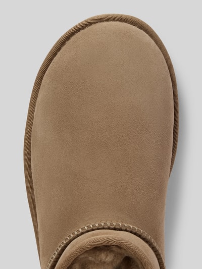Peek & Cloppenburg UGGBoots aus Leder Modell 'CLASSIC ULTRA MINI' in camel Cyber Monday