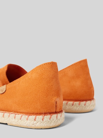 Peek & Cloppenburg VerbenasEspadrilles in unifarbenem Design Modell 'CARMEN SERRAJE' in orange Weihnachtsangebot
