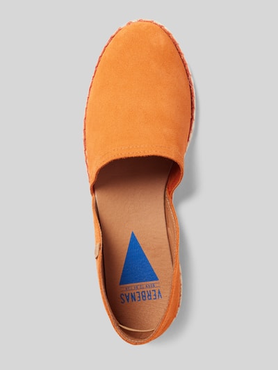 Peek & Cloppenburg VerbenasEspadrilles in unifarbenem Design Modell 'CARMEN SERRAJE' in orange Weihnachtsangebot