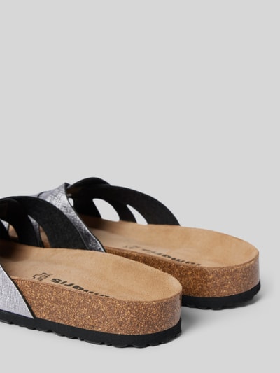 Peek & Cloppenburg TamarisSlides in metallic in metallic blue Osterangebot