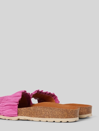 Peek & Cloppenburg VerbenasSlides mit breiter Schaftbrücke Modell 'RISHA' in pink Muttertagsangebot