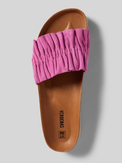 Peek & Cloppenburg VerbenasSlides mit breiter Schaftbrücke Modell 'RISHA' in pink Muttertagsangebot