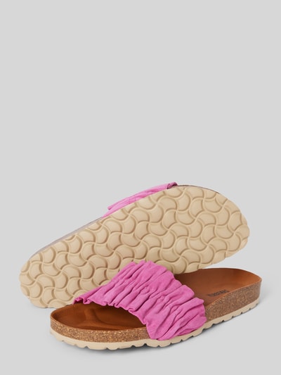 Peek & Cloppenburg VerbenasSlides mit breiter Schaftbrücke Modell 'RISHA' in pink Muttertagsangebot