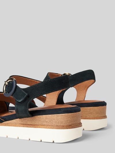 Peek & Cloppenburg TamarisSandalette mit Dornschließe in marine Vatertagsangebot