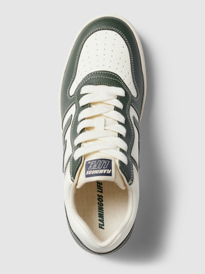 Peek & Cloppenburg Flamingos LifeSneaker mit Label-Details Modell 'RETRO 86s' in gruen Neueste Mode