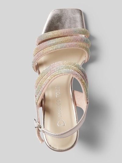Peek & Cloppenburg Marco TozziSandalette mit Strasssteinbesatz in rose melange Exklusive Angebote