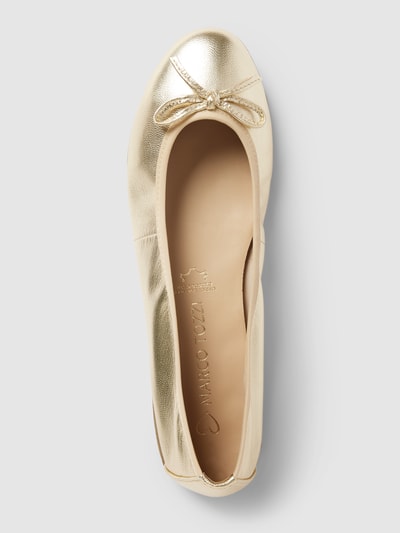 Peek & Cloppenburg Marco TozziLederballerinas in metallic in gold Bestseller