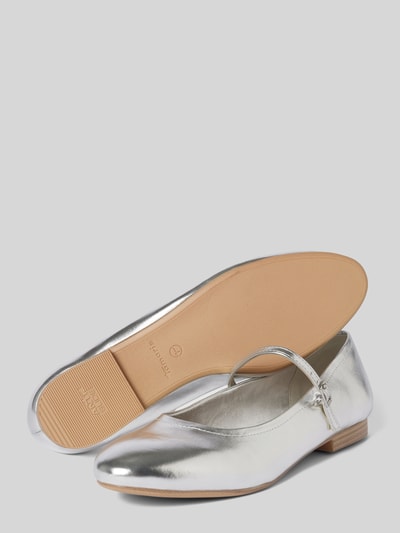 Peek & Cloppenburg TamarisBallerinas im Metallic-Look in silber Tägliche Deals