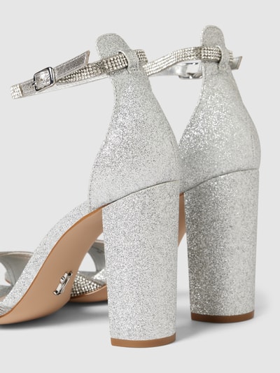 Peek & Cloppenburg Steve MaddenSandalette mit Strasssteinbesatz Modell 'CAPSULE' in silber Sonderangebote